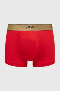 Majtki męskie - BOSS bokserki męskie kolor czerwony - Boss - grafika 1