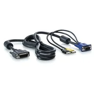 Kable miedziane - HP 1x4 KVM Console 6ft USB Cable kabel sieciowy - miniaturka - grafika 1