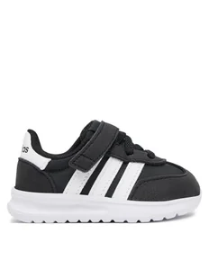 adidas Sneakersy Run 70s 2.0 Shoes Kids JI2270 Czarny - Buty dla dziewczynek - miniaturka - grafika 1