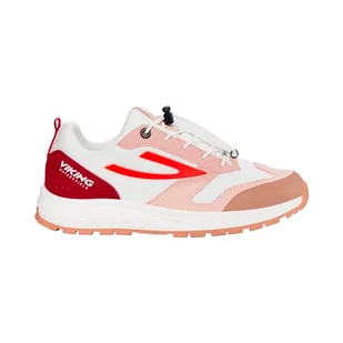 Viking Unisex buty dziecięce Century Wp Sl Walking Shoe, Eggshell Red, 38 EU - Buty dla chłopców - miniaturka - grafika 1