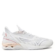 Buty sportowe damskie - Buty halowe Mizuno Wave Mirage 5 X1GB2350 Biały - miniaturka - grafika 1