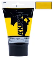 Farby i media malarskie - Renesans Farba Akrylowa W Tubie 100Ml Żółta Nr.5 Żółta Średnia - miniaturka - grafika 1