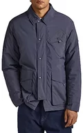 Kurtki męskie - Pepe Jeans Kurtka męska Benedict, Szary (Thunder), XL - miniaturka - grafika 1