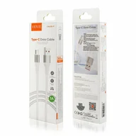 Kable USB - Kabel VIDVIE CB4038 USB/Type C 3A, 3m biały - miniaturka - grafika 1