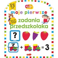Literatura popularno naukowa dla młodzieży - Moje pierwsze zadania przedszkolaka Akademia mądrego dziecka - miniaturka - grafika 1