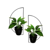 Donice - Kwietnik na Ścianę Ścienny 2 szt Wiszacy Doniczki Gratis - miniaturka - grafika 1