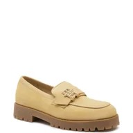 Półbuty damskie - Tommy Hilfiger Skórzane półbuty - miniaturka - grafika 1