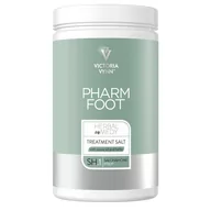 Pielęgnacja stóp - Pharm Foot Herbal Remedy Sól zabiegowa z oliwą ozonowaną i ziołami 1250g - miniaturka - grafika 1