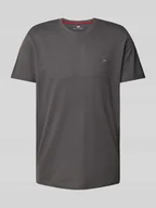 Koszulki męskie - T-shirt z wyhaftowanym logo - miniaturka - grafika 1
