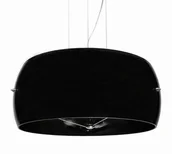 Lampy sufitowe - Lumina Deco Nowoczesna Lampa Wisząca Czarna Stilio D50 - miniaturka - grafika 1