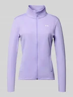 Kurtki i kamizelki sportowe damskie - Kurtka treningowa z logo - miniaturka - grafika 1