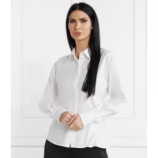 Karl Lagerfeld Koszula poplin | Regular Fit - Koszule damskie - miniaturka - grafika 1