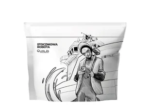 Kawa Ziarnista Qualia Stoczniowa Robota 2.0 - 250 G - Szczecińskie Klimaty - Kawa - miniaturka - grafika 1