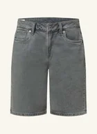 Spodenki damskie - Pepe Jeans Szorty Jeansowe grau - miniaturka - grafika 1