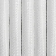 Przewody elektryczne - Kabel w oplocie białym poliestrowym trzyżyłowy 3x2,5mm2 Kolorowe Kable - miniaturka - grafika 1