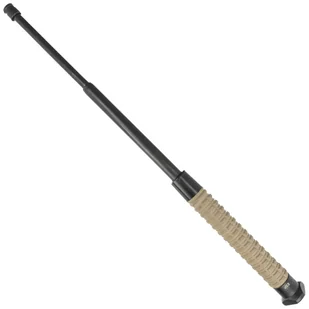 Pałka teleskopowa ESP Easy Lock Button Triangle End hartowana 18"- Khaki - Pałki obronne - miniaturka - grafika 1