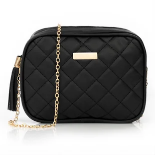 Alessio TOREBKA Damska PIKOWANA na ramię łańcuszek QUILTED CROSSBODY - Torebki damskie - miniaturka - grafika 1