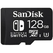 Karty pamięci - Karta pamięci SanDisk Micro SDXC 128GB UHS-I U3 (V30) pro Nintendo Switch (100R/90W) (SDSQXAO-128G-GN6ZA) - miniaturka - grafika 1