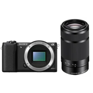 Sony ILCE-5100YB + 16-50 + 55-210 kit czarny - Aparaty Cyfrowe - miniaturka - grafika 1