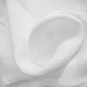 Pasmanteria - Tkanina Tetra bawełniana biała - miniaturka - grafika 1