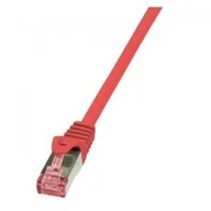Patchcordy - LogiLink CAT 6 Patchcord S/FTP PIMF Czerwony 5M CQ2074S - miniaturka - grafika 1