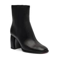 Botki damskie - Michael Kors Skórzane botki na słupku - miniaturka - grafika 1