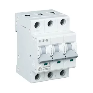 Eaton Wyłącznik nadprądowy 3P C 40A 6kA AC xPole Home HN-C40/3 194895 - Bezpieczniki elektryczne - miniaturka - grafika 1