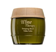 Maseczki do twarzy - Holika Wine Therapy maseczka całonocna z białym winem 120ml - miniaturka - grafika 1