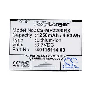 Novatel Wireless MiFi2200 / 40115114.00 1250mAh 4.63Wh Li-Ion 3.7V (Cameron Sino) - Pozostałe akcesoria sieciowe - miniaturka - grafika 1