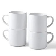 Kubki dla dzieci - Kubki i kubki Cricut Biały kubek ceramiczny 295 ml x 4 - miniaturka - grafika 1