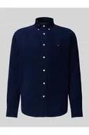 Koszule męskie - Koszula sztruksowa o kroju regular fit z czystej bawełny - Tommy Hilfiger - miniaturka - grafika 1