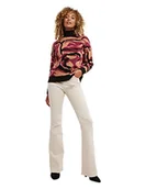 Swetry damskie - Joe Browns Damski sweter z dzianiny w kształcie lejka z nadrukiem zwierzęcym, multi, 40 - miniaturka - grafika 1