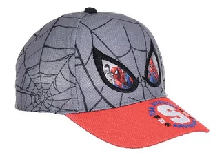 Chłopięca czapka z daszkiem szara Marvel Spider-Man rozmiar 54 cm - Czapki damskie - miniaturka - grafika 1