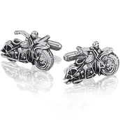 Spinki do mankietów i krawatów - Spinki do mankietów Motocykl Harley KC-37 - miniaturka - grafika 1