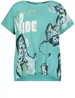 Koszulki i topy damskie - Samoon Damska koszulka 271036-26113, wzór Atmosphere 48, Atmosphere Wzorzysty, 48 - miniaturka - grafika 1