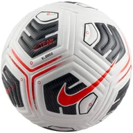Piłka nożna - Piłka nożna Nike Academy Plus biało-czarno-pomarańczowa FZ2979 100 - rozmiar piłek - 4 - miniaturka - grafika 1