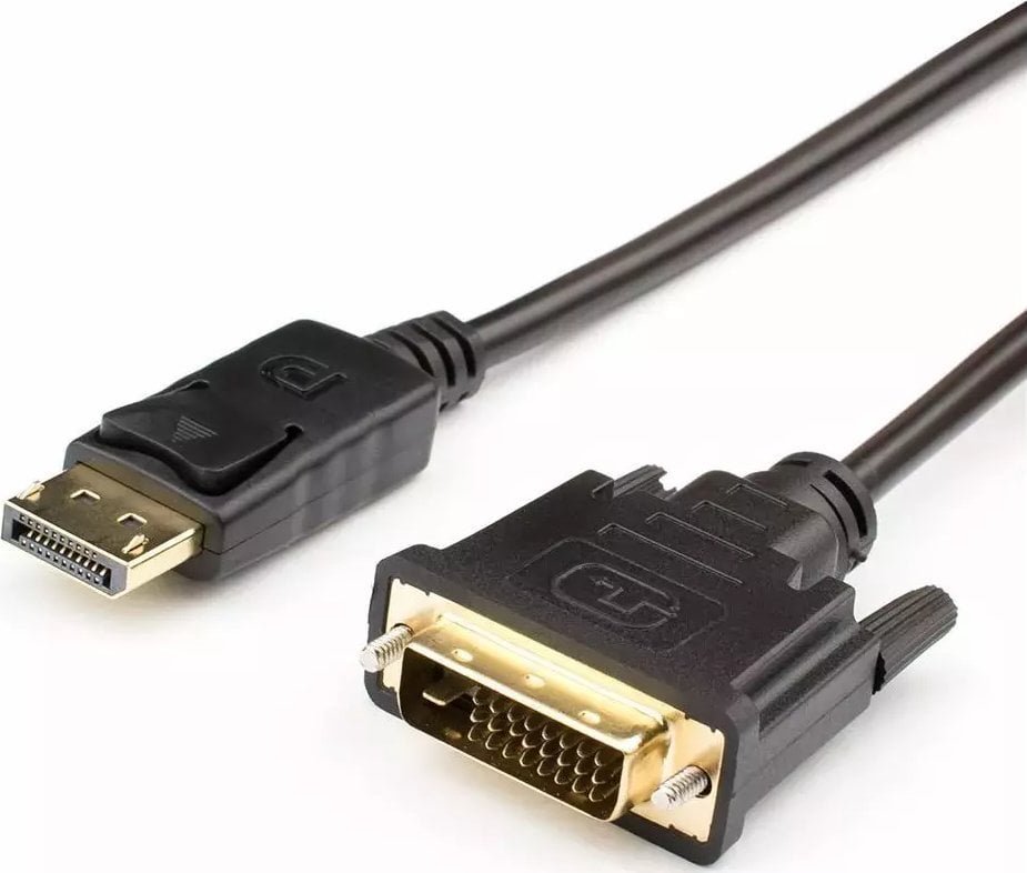 RoGer DisplayPort to DVI Cable 1,8m / DVI-D Dual Link