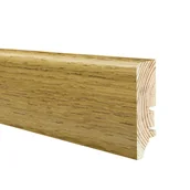 Listwy przypodłogowe - Listwa przypodłogowa drewniana lakierowana Dąb ciemny 60x2200 mm Barlinek 5906737990889 - miniaturka - grafika 1