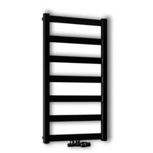 KOMEX SARA 970x540 CZARNY MAT SARA Grzejnik łazienkowy 970x540 CZARNY MAT - Grzejniki łazienkowe - miniaturka - grafika 1