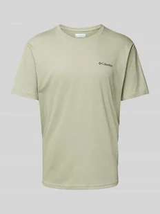 T-shirt z wyhaftowanym logo - Koszulki męskie - miniaturka - grafika 1