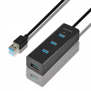 HUB USB Axagon AXAGON 4x USB3.0 CHARGING HUE-S2BL - Huby USB - miniaturka - grafika 1