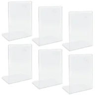 Podpórki do książek - Podpórka do książki z plexi 2mm - drewno 6 szt. - miniaturka - grafika 1