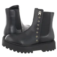 Botki damskie - Botki Chelsea Boot Black T3A5-33578-1351999 (TH1200-a) Tommy Hilfiger - miniaturka - grafika 1