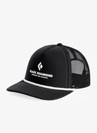 Czapki męskie - Czapka z daszkiem Black Diamond Flat Bill Trucker Hat - black/black - miniaturka - grafika 1