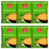 Dania dla dzieci - Vifon Zupa błyskawiczna wegetariańska 70 g x 6 sztuk - miniaturka - grafika 1