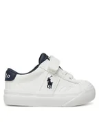 Buty dla dziewczynek - Polo Ralph Lauren Sneakersy Ryley Ps RL02360101 Biały - miniaturka - grafika 1
