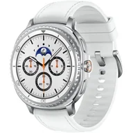 Smartwatch - SAMSUNG Galaxy Watch8 Classic SM-L500NZ 46mm Biały - miniaturka - grafika 1