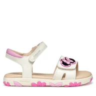 Buty dla dziewczynek - Sandały Geox J Haiti J558ZD 000BC C1364 M Biały - miniaturka - grafika 1