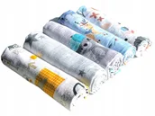 Pieluchy - Czas Bobasa Pieluchy Kolorowe Tetrowe Wielorazowe 70x80 5-PAK Zestaw Boy nr 2 1193 - miniaturka - grafika 1