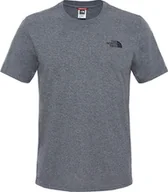 Koszulki męskie - The North Face Koszulka męska M Simple Dome Tee szara r. XS - miniaturka - grafika 1